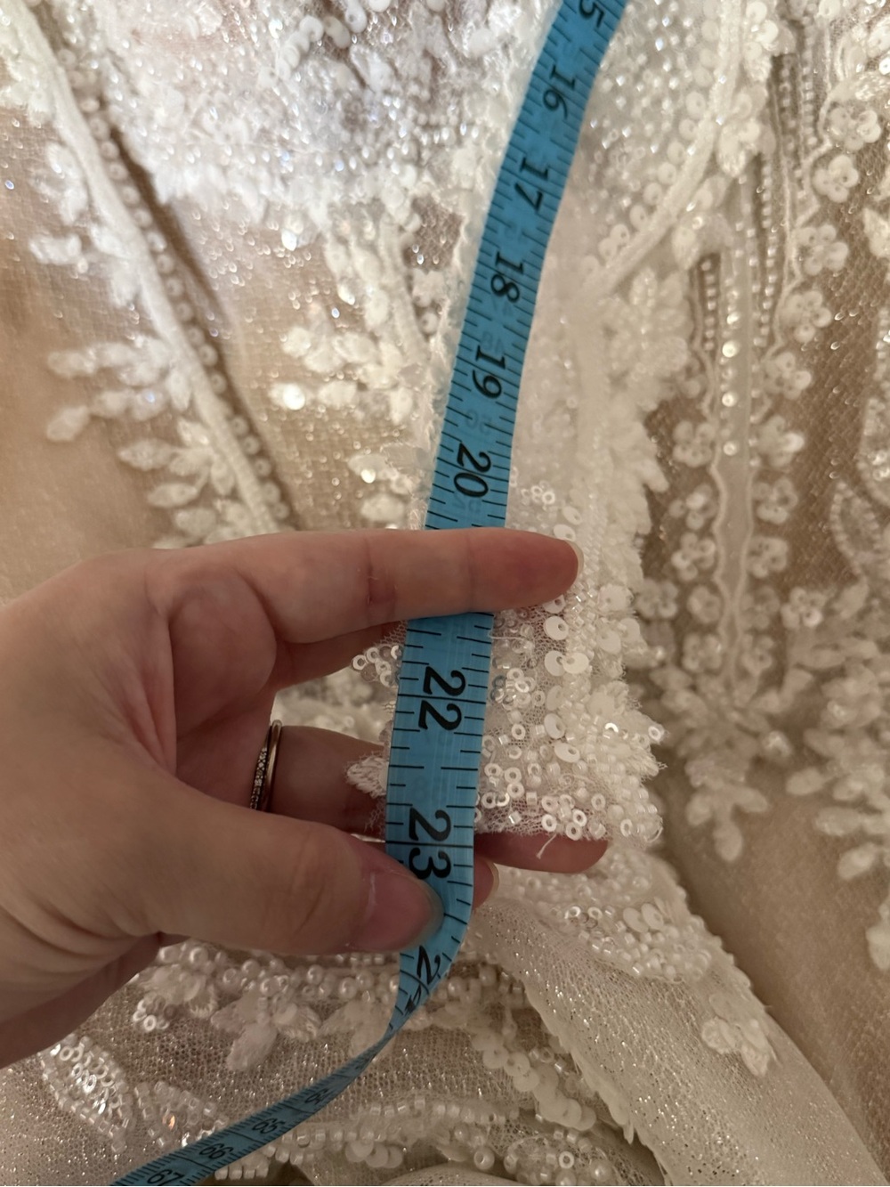 Calla Blanche “Midge” Designer Wedding Dress - Size 20 Sample - Picture 12 of 12